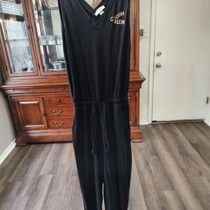 Calvin Klein Elegant Black Jumpsuit